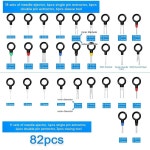 자동차 터미널 제거 키트 커넥터 핀 도구 추출기 와이어 릴리스 방수 가방 1. 44pcs : 최고쇼핑7호점