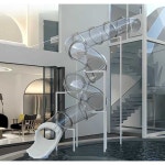 미끄럼틀 슬라이드 야외 학교 실외 대형 놀이터 공원 키즈카페 가정용 플라스틱 워터 : 믿어안심몰