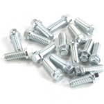 패트리어트 H7981 헤더 볼트10MM- 1.25 x 25MM 아연 도금 볼트 38인치 플랜지 헤드 1팩 : 토리너스