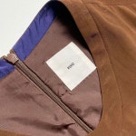 구호 레이온 배색 슬리브리스 원피스 G1285 : 어니크