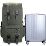 120l 대형 배낭 하이킹 약초가방 방수 약초배낭 여행 백 수하물 군사 : 만물팜팜