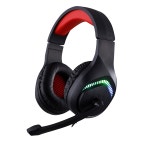 RGB 빅토리 유선 게이밍 PC 헤드폰 헤드셋 GBKS15 레드 : 운드케