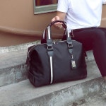 출장 여행 보스턴 가방 패션 캐리어 가벼운 비지니스 대용량 캐주얼 토트백 해외 헬스 : 행복이네2