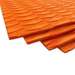 고성능 서핑 보드 견인 미끄럼 방지 데크 매트 접착 테일 패드 오렌지 그린 세트당 1. Orange : 해외다모아17호점