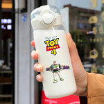 수퍼 소닉 3 2 테일즈 너클즈 섀도우 독서실 러닝 물병 텀블러 굿즈... PC 플라스틱 밀짚 워터 컵 야외 캠핑 피트니스 우디 버즈 : 산인하루상