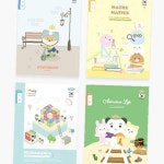 2학년 학교 격자 노트 구구단 칸 좋은 수학 초등 세트 저학년 문제집 초등학생 산수 연습 : 런글로벌