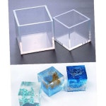 4.5cm 몰드 레진 배송 투명 소품 사용법 비교 실리콘 4.5x4.5 diy 대량 사각 : 해돋음
