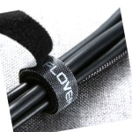 컴퓨터케이블정리 전선정리 PC전선 이어폰 선정리 케이블타이 5M 타이 사무실 : 아따쇼핑