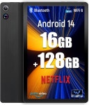 태블릿 10.36인치 안드로이드14 16GB RAM 128GB ROM 와이드바인L1 HD 터치스크린 페이스ID WiFi6 고속충전 : 섬이픽