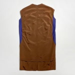 구호 레이온 배색 슬리브리스 원피스 G1285 : 어니크