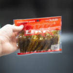 배스랜드 BKK 스피드 크로우 루어 소프트베이트 02 그린 펌프킨 시드, 89mm(3.5인치) : 신도피싱