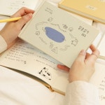 성장 일기장 질문 답변 자기 발견 노트 개인 성장 심리 치유 도구 발전 용품 : 카일루밍