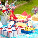 미국독립기념일 파티용 일회용 페이퍼냅킨 J6547 별무늬 디자인 : 엄마직구24