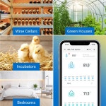 온도계 습도계 센서 INKBIRD IBS-TH3 Wi-Fi 및 Plus온도 습도 실내 냉장고 알람 포함 투인원 : 다팔자상점