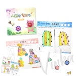 빈카 사고력 창의력 도형놀이 어린이집교구 홈스쿨미술 어린이집활동지 : 빈카몰