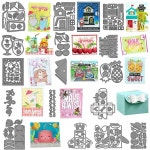 애드온 금속 커팅 다이 카드 제작 과일 엠보싱 컷 스크랩북 공예 1. H7363 : 해외다모아28호점