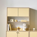 P3432 다용도 800 상부 수납장 4colors 그릇선반장 : 강사자난