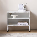 HSO22C 미니 오픈 거실수납장 협탁 2단 600 : 히트가구