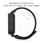 밴드 ATT amiGo Jr 워치코스모 JrTrack 432 SE21 워치용 부드럽고 통기성 있는 조절 가능한 스포츠 손목밴드 Rainbow+PomeRed : 단비모터스3