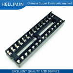 10PCS IC 소켓 DIP6 DIP8 DIP14 DIP16 DIP18 DIP20 DIP28 DIP40 핀 커넥터 DIP 6 8 14 16 18 20 24 28 40 라운드 : 수인07
