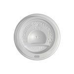 90mm(12온스 16온스 20온스) 일회용 종이컵 뚜껑 타공형 커피 테이크아웃 500개 : 종이컵나라