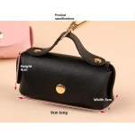 강아지 배변 가방 디스펜서 가죽 끈 클립 휴대용 애완 동물 폐기물 홀더 걷기 하이킹 야외 내구성 1. J3531-Black : 해외다모아20호점