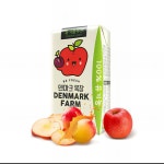 사과푸른유기농주스 덴마크목장 동원 120ml : 식재온