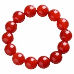 클래식 비즈 불교 선물 크리스탈 팔찌 조절 원석 커플 행운 염주 악세사리 : 플레이트store