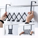 문걸이 접이식 철제 행거 수납 옷걸이 걸이대 : 알파세일즈