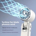 야외 고속 접이식 휴대용 부채 미니 강풍 터빈 팬 목 벽걸이 걸이형 필수품을 당 운반 1. green : 해외다모아33호점