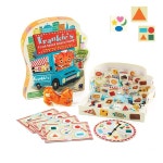 유보드게임 집중력 인지발달 음식모양도형매칭 지능발달 늘봄교실교구 돌봄교실 홈스쿨링 놀이방교구 : 이산컴퍼니