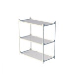 좋은가구 3단 스틸 선반장 800x400 H7712 선반 : 리빙컴