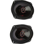 Cerwin vega Vega HED 시리즈 6x9 2웨이 동축 스피커 55W RMS 4Ω 임피던스 차량 향상 탁월한 음질 사운드 PEI 돔 H7692 : 모던컬렉션