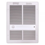 TPI G3315TRP 3310 시리즈 팬 강제 벽 히터, 여름 스위치 없음, 단상, 단극, 3000W, 277V 1PH 10.8A, 아이보리373837 : 라이프하우스Z