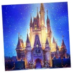 경성 DIY 보석십자수 별빛속궁전 30x30 캔버스형보석십자수 : 경성유통마켓