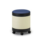 원형스툴 수납 바퀴 6단 원형스툴의자 스톨 : 마케알파