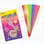 색종이 별접기 만들기 종이공예 오색 학습교구 놀이 꾸미기 : 공장직송 디디상회