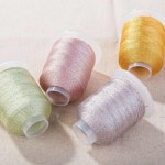 프랑스 자수실세트 레이온자수실 가정용미싱 폴리에스테르실... 매듭 코드 황금 색상 중국 수제 수공예 도구 손 바느질 공예 용품 : 바로직구삼삼샵