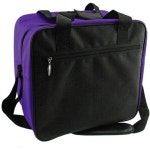 볼링스토어 제품 클래식 싱글 볼링백 검정색보라색 : 지구별별나라