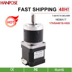 17HS4401S-HG 비율 51 101 고정밀 감속 모터 NEMA17 시리즈 플래니터리 1.7A 40N.cm 40mm : 모티브릭12