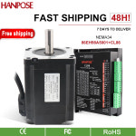 HANPOSE Nema 34 클로즈드 루프 스테퍼 모터 5.0A 6N.m 하이브리드 서보 드라이버 CL86  86EH98A5001 2상 CNC 키트 : 모티브릭12