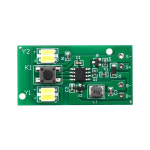 이중 색상 화이트 태양광 회로 기판 잔디 조명 울타리 광원 보드 제어 DIY 키트 1.2V : 모티브릭4