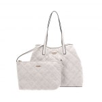 GUESS 게스 빅키 대형 토트 스톤 : 블루화이트벨루가