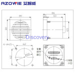 AGV 음악 경보 로봇 음성 방송 자동화 장비 : 모티브릭12