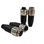 7/8 커넥터 7/8-16UN 나사 고정 센서 항공 플러그 3코어 4코어 5코어 M22 케이블 : 모티브릭11