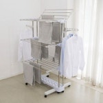 빨래건조대 실내건조대 빨래널기 이동 1p 오피스텔 : 류가네잡화점