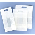 손잡이 지퍼백 상품 빵집 포장 답례품 소품 소중대 어린이집 투명 20매 : 이룸 마트