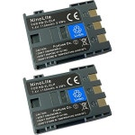 5576825 NinoLite NB-2L NB-2LH 호환 배터리 2개 세트 캐논 PowerShot S30 S40 IXY DVM3 HF-R 1등 가능 nb2lx2_t.k.gai : 22코퍼레이션