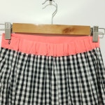 밴딩 체크 롱 스커트 F_S0278 : 마데인빈티지