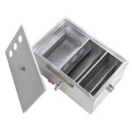 유수분리기 600X400X300MM 씽크대 기름 분리조 그리스트랩 필터 : 뱅크사이드